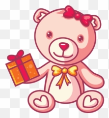 Free Vector Teddy Bears Set Png Bear - Logo