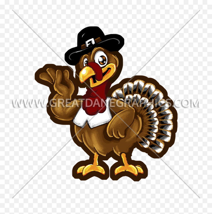 Thanksgiving Turkey Production Ready Artwork For T - Shirt Cartoon Png,Thanksgiving Turkey Png