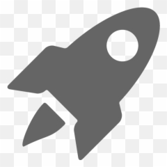 Trend Hunter Innovation Culture Assessment - Rocket White Icon Png