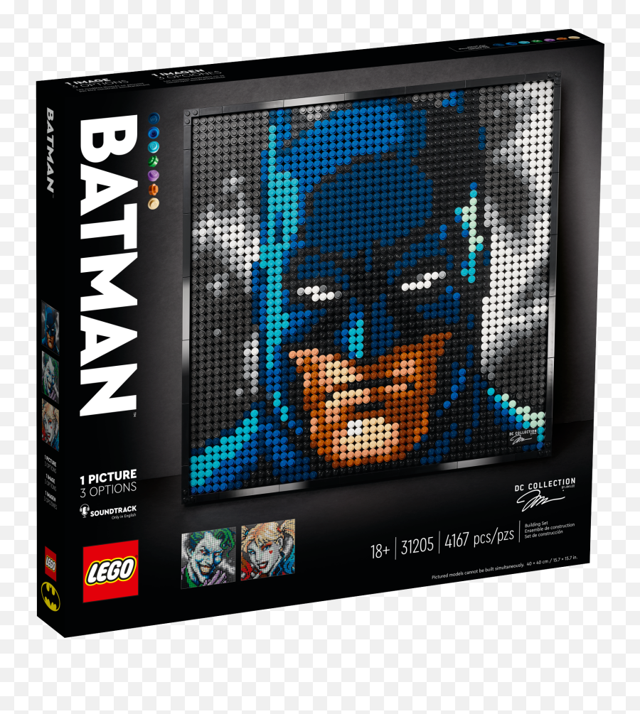 Buy Lego Art - Jim Lee Batman 31205 Lego Jim Lee Batman Png,Lacie Brick Icon