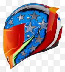 Icon Airflite Space Force Glory Fullface Motorcycle Riding Street Racing Helmet Jtu0027s Cycles - Space Force Helmet Png,Red Icon Helmet