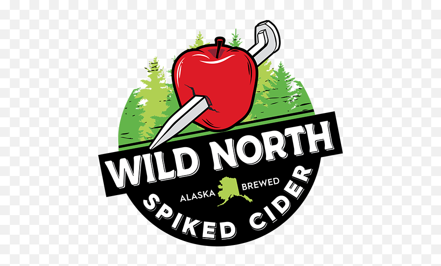 Spiked Cider - Wild North Beverage Company Adwr Png,Big Apple Icon