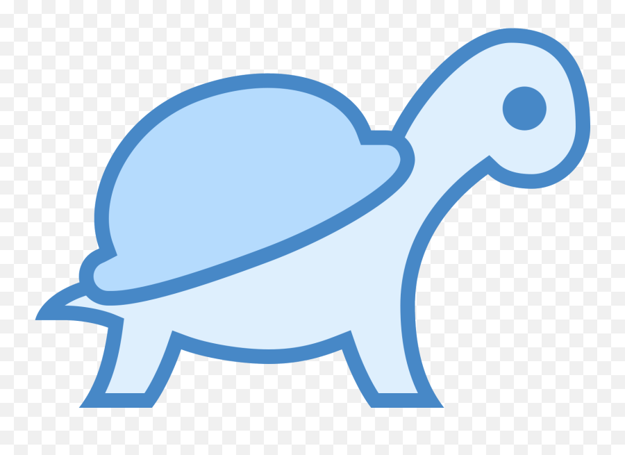 Download An Icon Of A Turtle Is Animal With Head And Body - Blue Turtle Icon Png,Toroise Icon