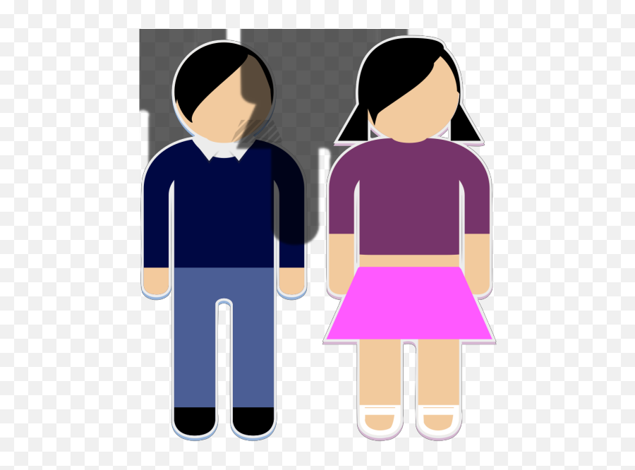 Boy And Girl Png Svg Clip Art For Web - Download Clip Art Clipart Sign Boy Girl,Siblings Icon