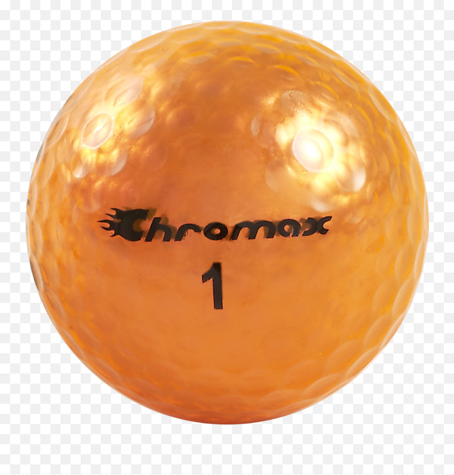 Chromax Colored Orange Golf Balls - Metallic M5 3 Ball Tube For Golf Png,Golf Ball Icon