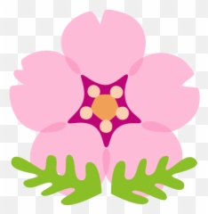 Ron Iamrondxb Twitter - Cherry Blossom Flower Emoji png