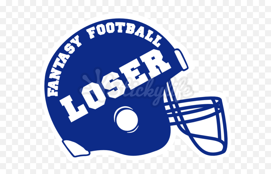 Library Of Blue Football Helmet Clip Black And White Png - Fantasy Football Loser Helmet,Loser Png