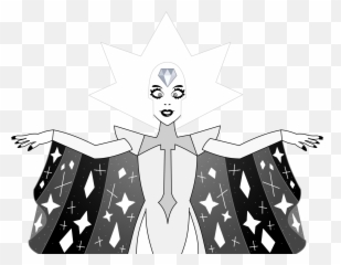 I Drew White Diamond Stevenuniverse - Illustration Png,Diamond Transparent