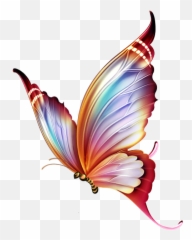 Papillonspngbutterflytubesborboletamariposa - Butterfly Watercolor Pencil Paintings Png,Mariposa Png