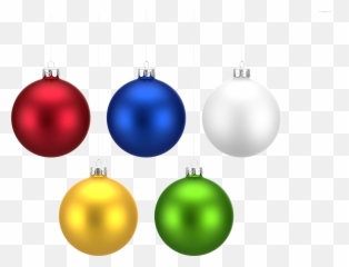 Free Photo Christmas Balls - Year Merry Xmas Colorful Ornament Png
