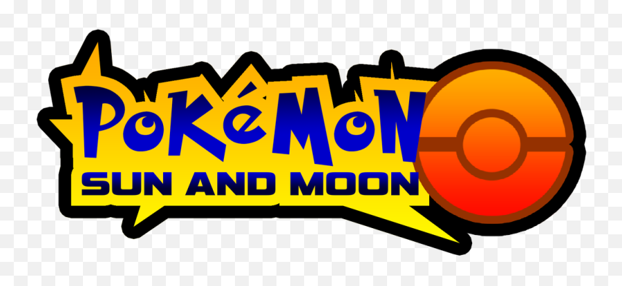 Pokemon Sun Logo Png - Graphic Design,Pokemon Sun Logo