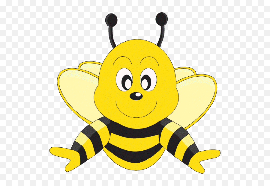 Honey Bees Cartoon Png - Clipart Transparent Background Bee,Bee Transparent Background