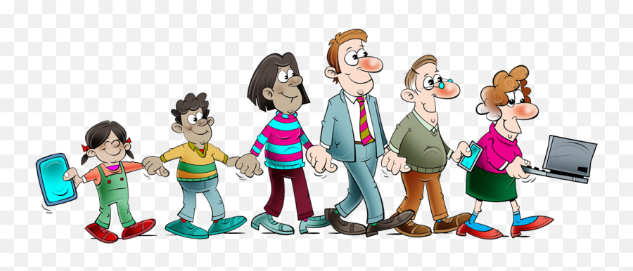 Focused - Wood And Disney Cartoon Png,Family Walking Png