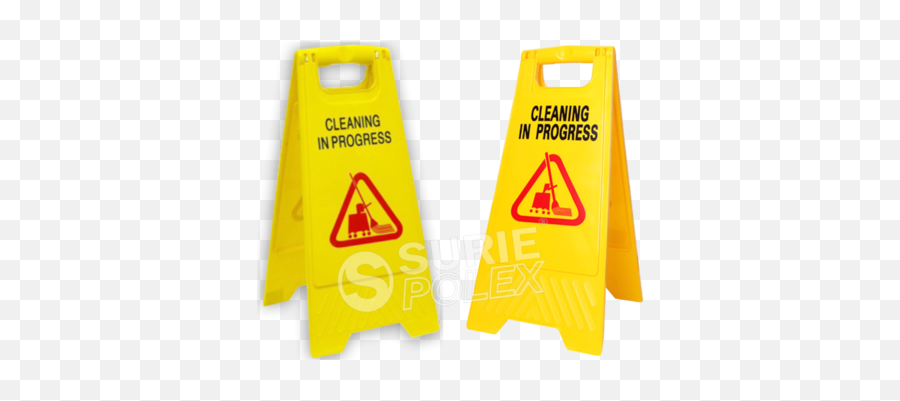 Yellow Caution Board - Cleaning In Progress Id 15677100348 Caution Signs Png,Caution Sign Png