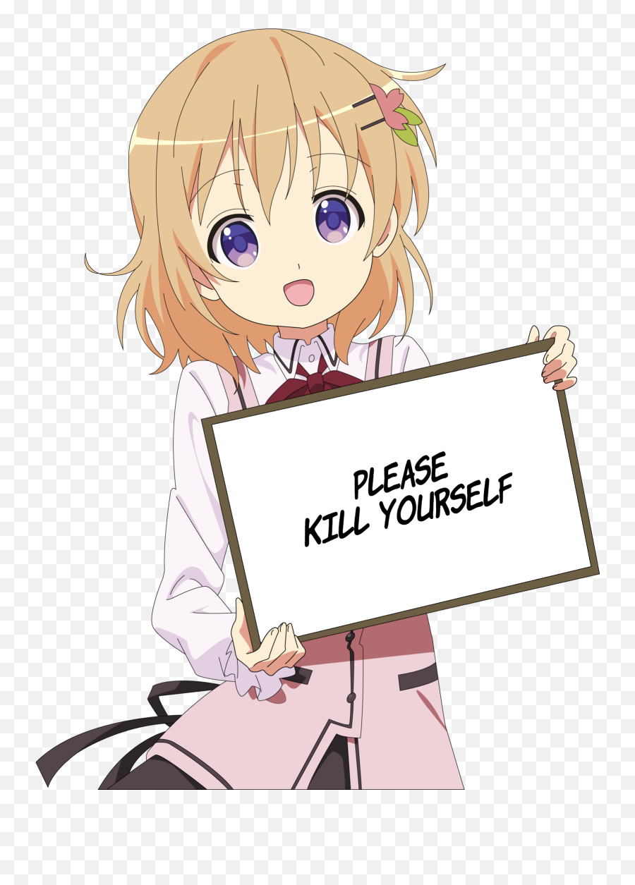 Sad Anime Girl Png - Anime Girl Kill Yourself,Sad Anime Girl Png
