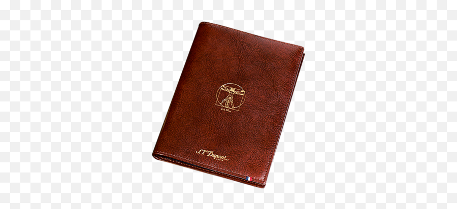 St Dupont Writing Pad Vitruvian Man - Wallet Png,Vitruvian Man Png