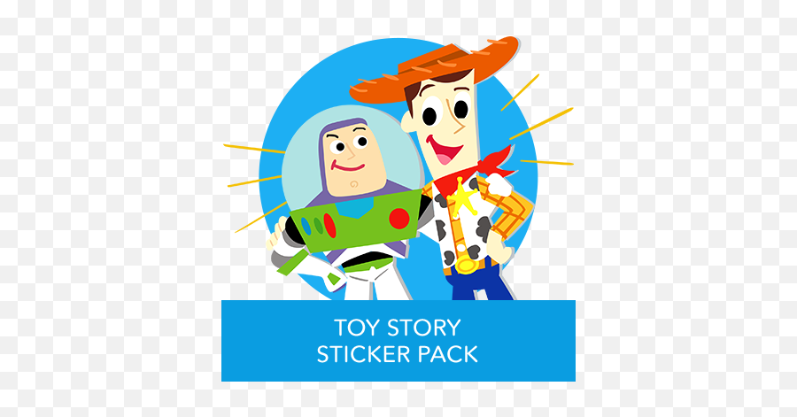 Disney Stickers Lol - Toys Story Whatsapp Sticker Png,Moana Characters Png