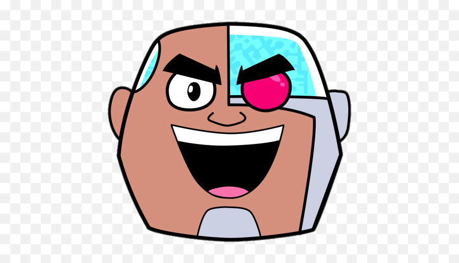 Teen Titans Go Cyborg Face Png Image