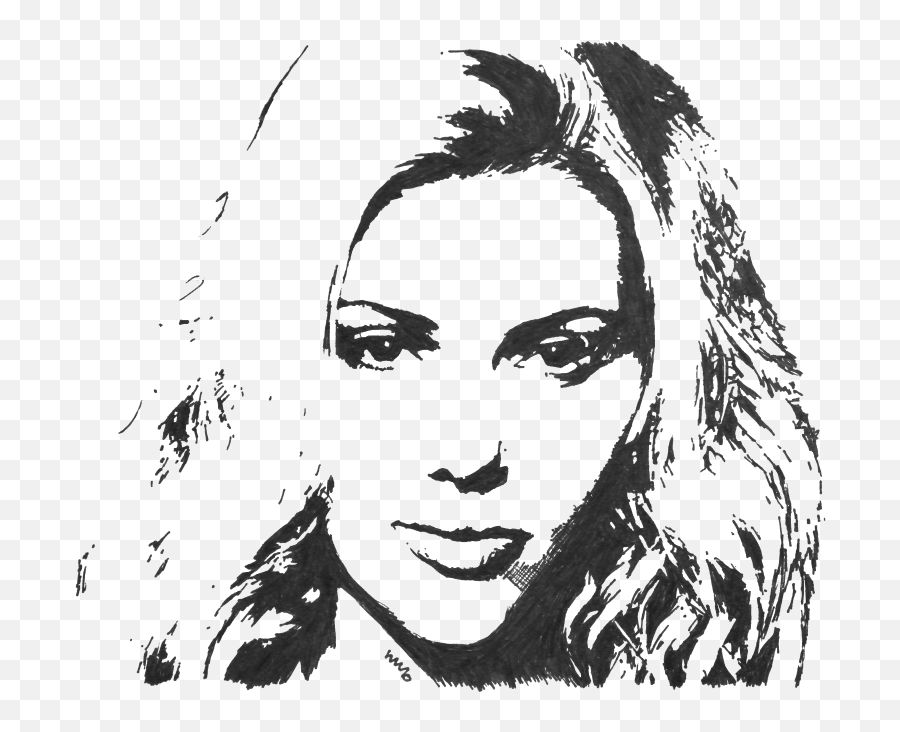 Download Scarlett Johansson - Johansson Scarlett Pencil Drawing Png,Scarlett Johansson Png