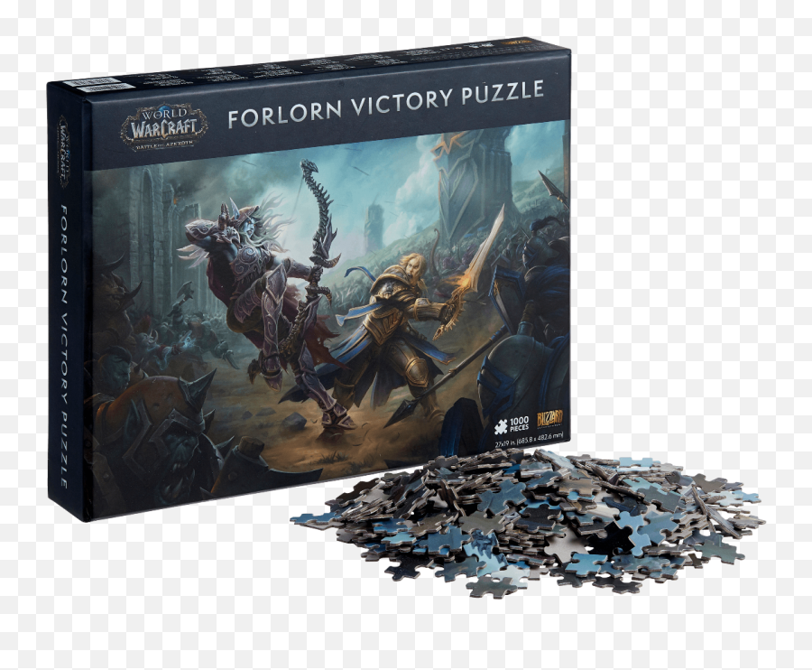 World Of Warcraft Forlorn Victory 1000 - World Of Warcraft Puzzle Png,Sylvanas Png