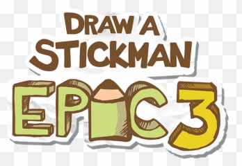 Draw Stickman Epic 3 - A Logo Png