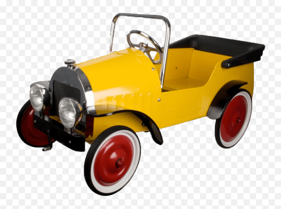 Yellow Pedal Car Transparent Image Free Png Images - Yellow Toy Car Png,Vintage Car Png