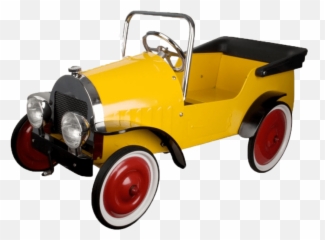 Yellow Pedal Car Transparent Image Free Png Images - Toy Car