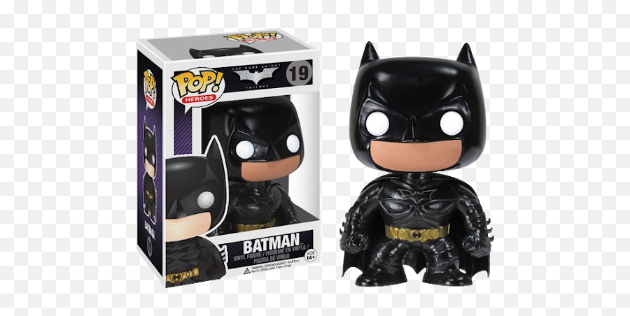 Batman - The Dark Knight Trilogy Pop Vinyl 19 Funko Pop Batman Dark Knight Png,Dark Knight Png