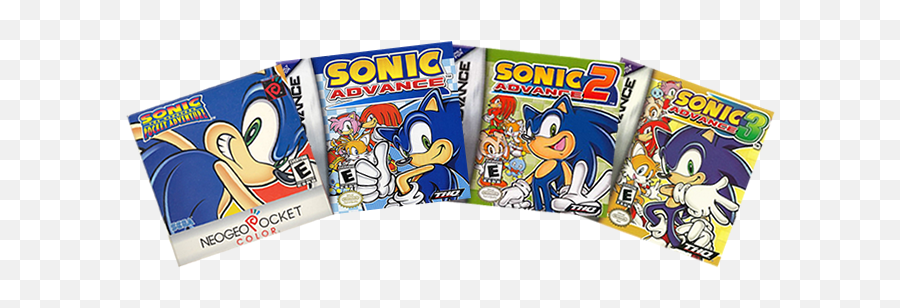 Sonic Advance U0026 Pocket Adventure - Cartoon Png,Sonic Advance Logo