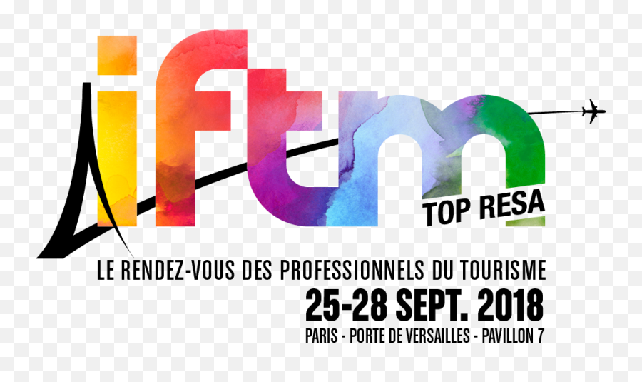 Logo Iftm Baseline Et Dates Fr - Png Atlas Outdoor Iftm Top Resa 2019 Logo,Dates Png
