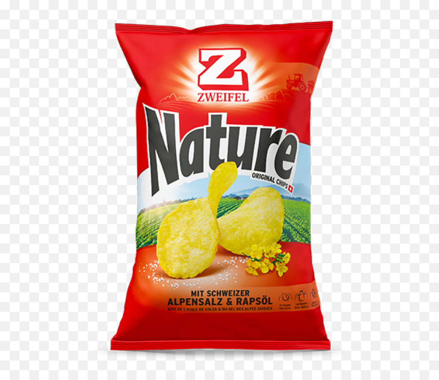 Zweifel - Original Chips Nature 90 G Zweifel Chips Nature Png,Nature Transparent