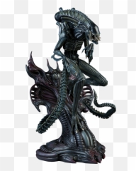 Alien Warrior Statue Sideshow Collectibles - Aliens Alien Warrior Statue Png,Xenomorph Png