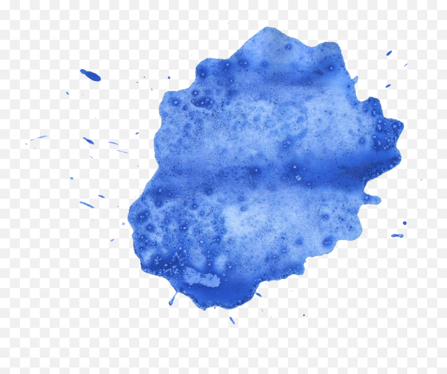 20 Blue Watercolor Splatter Png Transparent Onlygfxcom - Paint Blue Splatter Png,Cloud Pngs