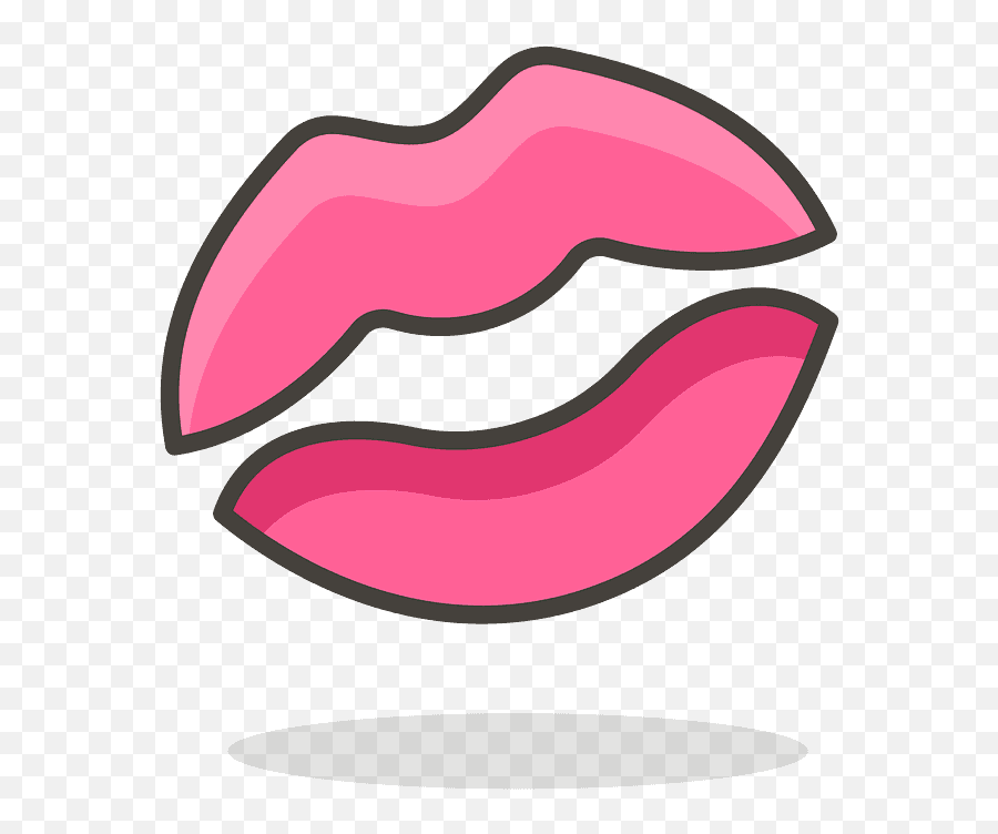 Kiss Mark Emoji Clipart Free Download Transparent Png - Dibujos,Kissing Lips Png