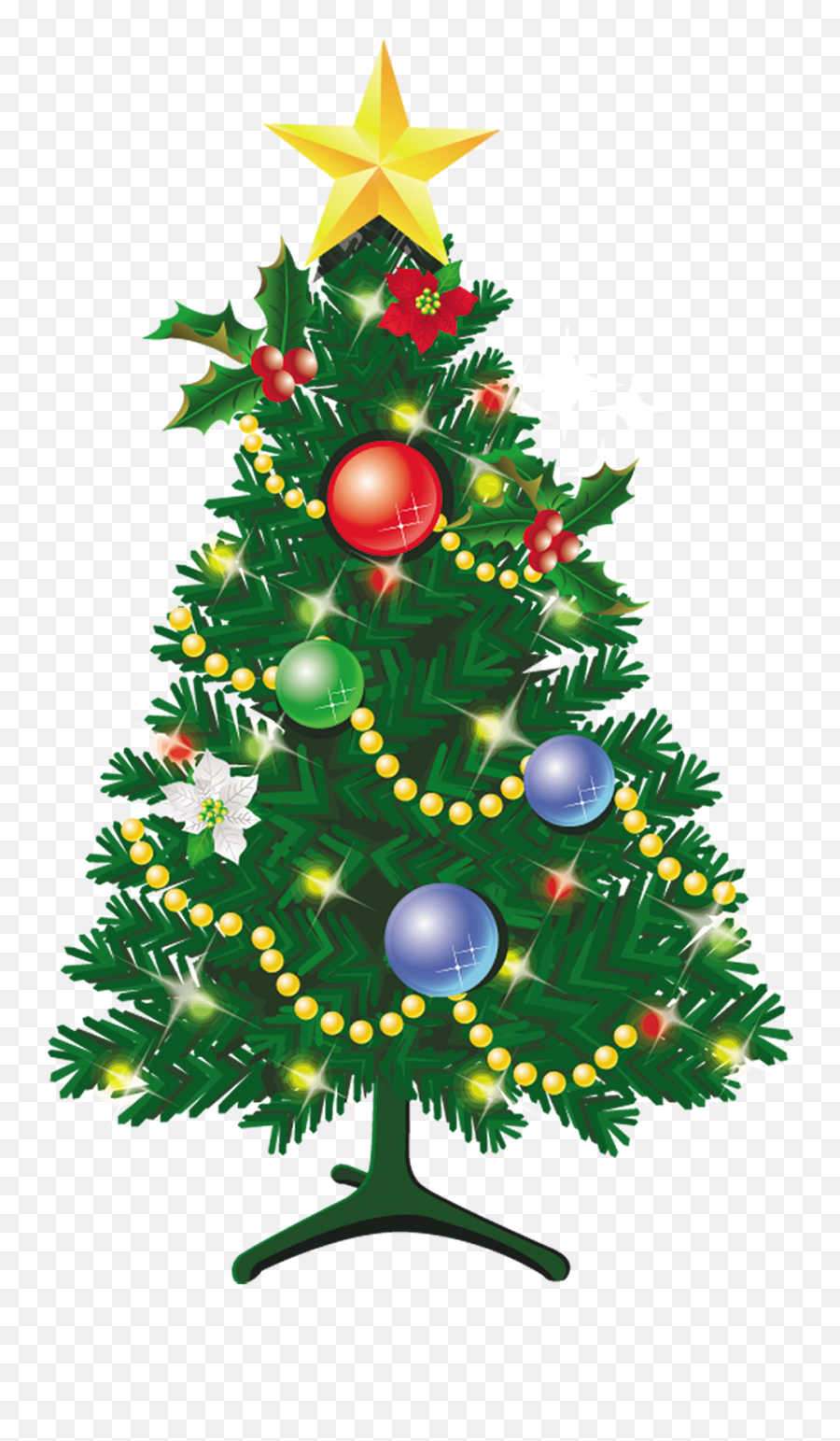 Christmas Trees Leaves Png Download - Feliz Navidad En New York ...