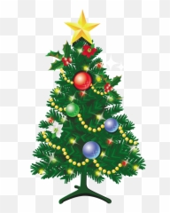 Christmas Trees Leaves Png Download - Feliz Navidad En New York