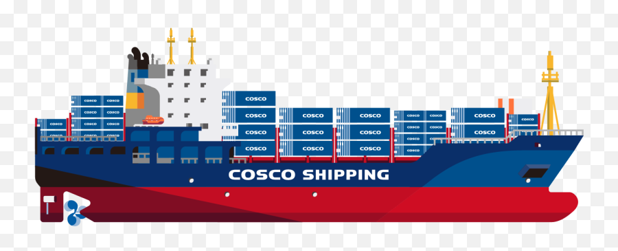 Cosco Shipping Lines - Cosco Shipping Vessel Png,Shipping Png