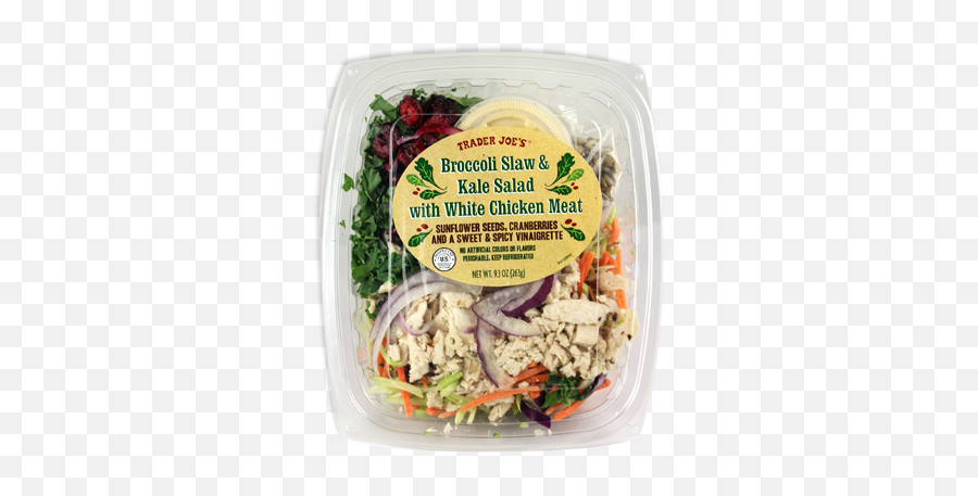 Freebie - Grab U0026 Go Meals U2014 Healthy Eating At Trader Joeu0027s Trader Broccoli Slaw And Kale Salad Png,Trader Joe's Logo Png