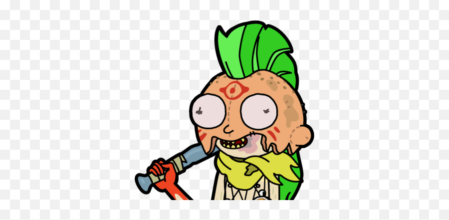 Wild Mascot Morty Rick And Wiki Fandom - Clip Art Png,Rick And Morty Logo Png