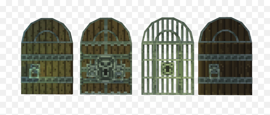 Download Pixel Door Set - Arch Png Image With No Background Pixel Art Dungeon Door,Arch Png