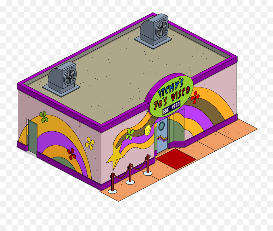 Tapped Out Wiki - 70s Disco Building Png,Disco Png