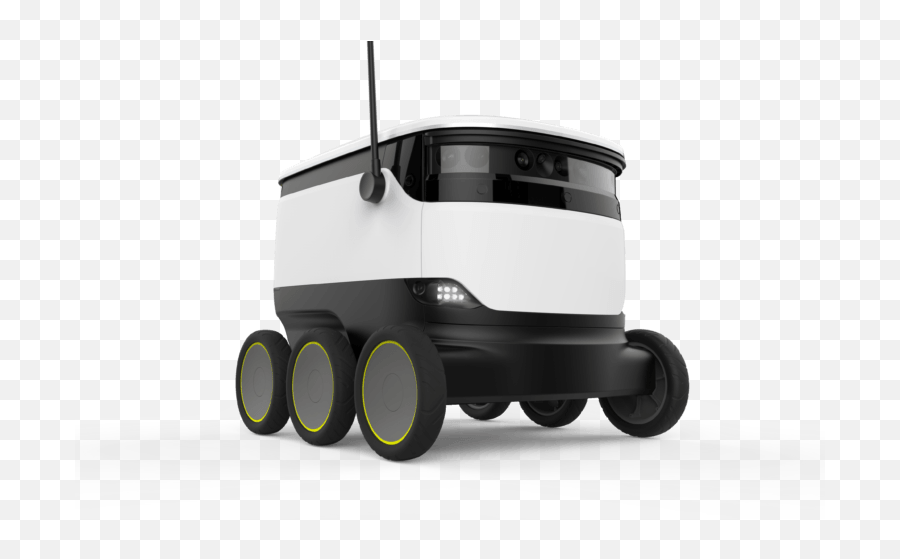 Food Delivery Robots From Starship - Pittsburgh Food Delivery Robots Png,Starship Png
