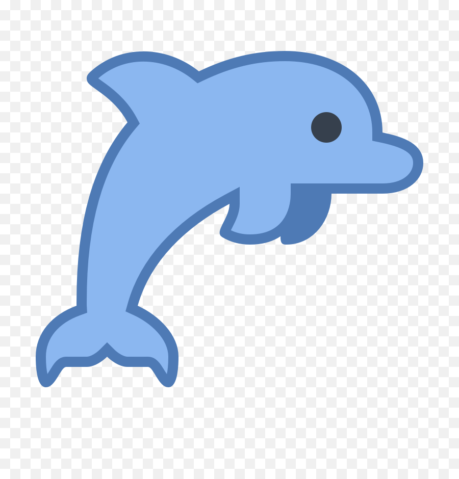Download Png Image With Transparent - Dolphin Icon,Dolphin Transparent Background