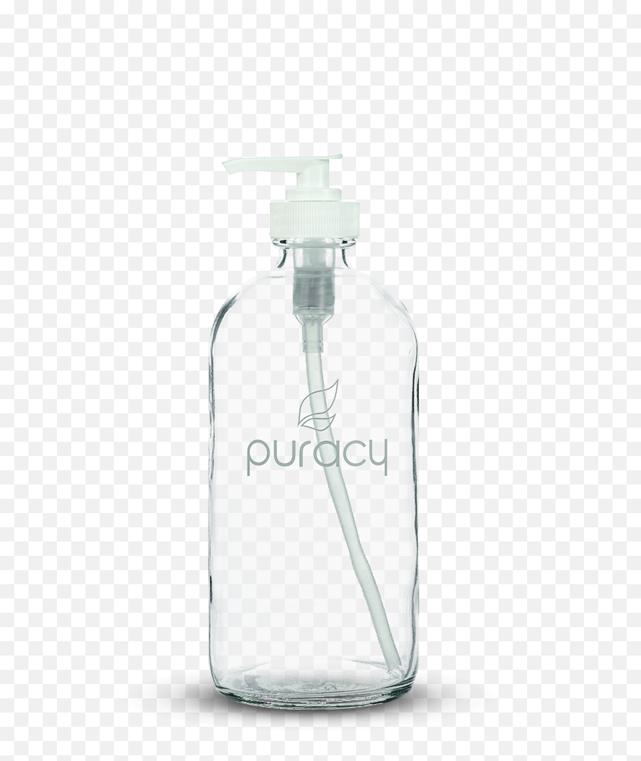 Eco - Friendly Glass Soap U0026 Lotion Dispensers Puracy Household Supply Png,Glass Bottle Png