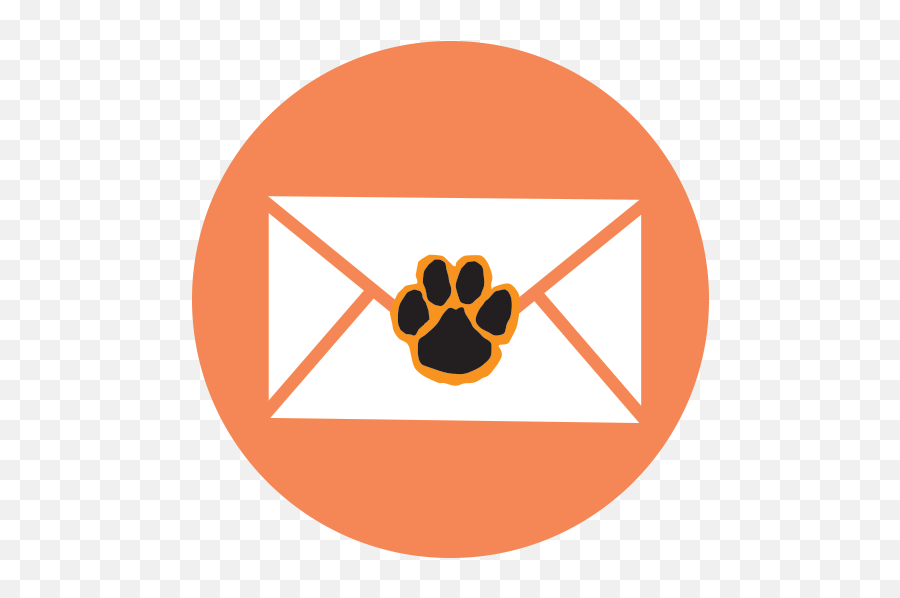 Tiger Paws - Home Outlook Email Icon Png,Tiger Paw Png