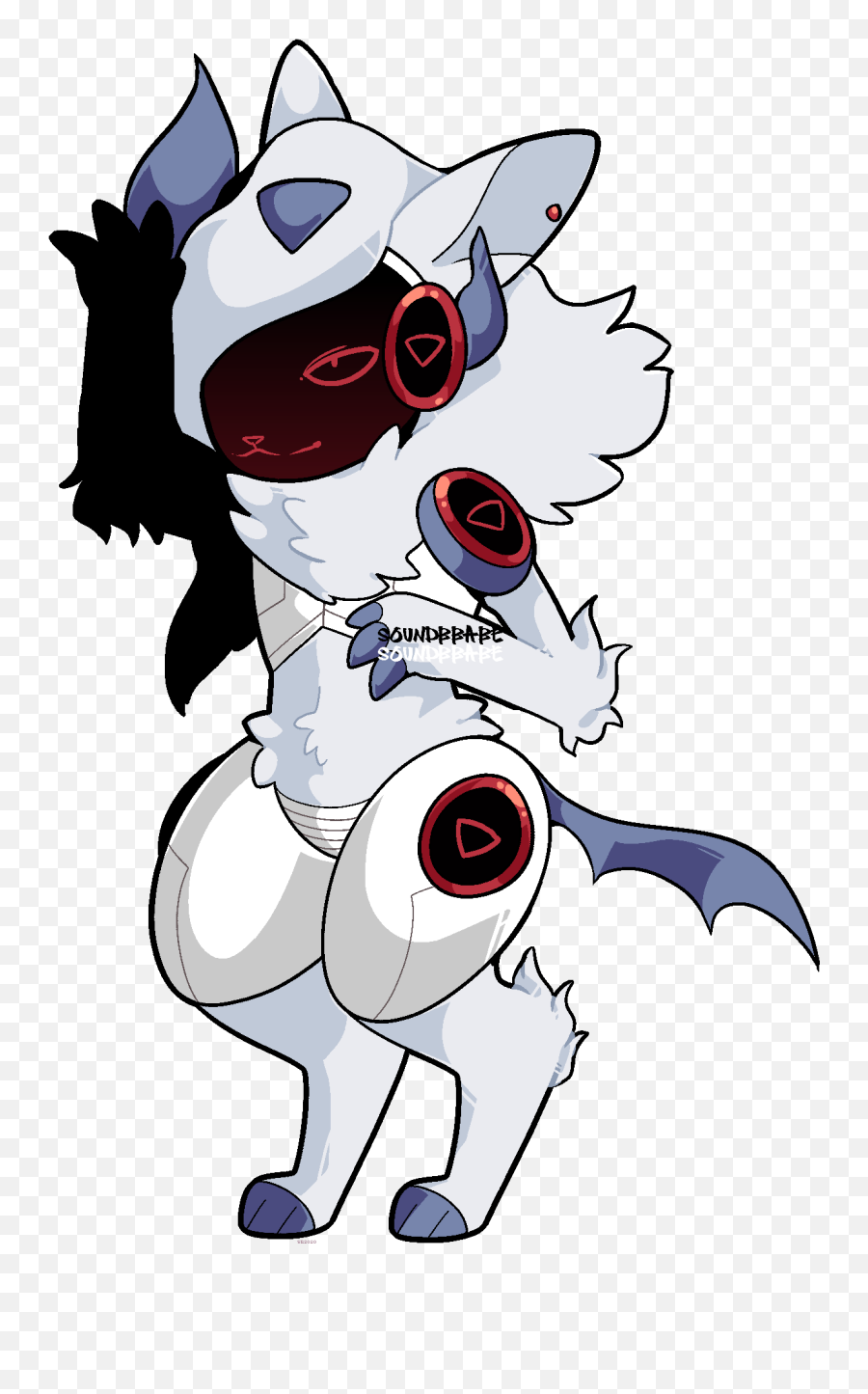 Mega Absol Protogen - Fictional Character Png,Absol Png