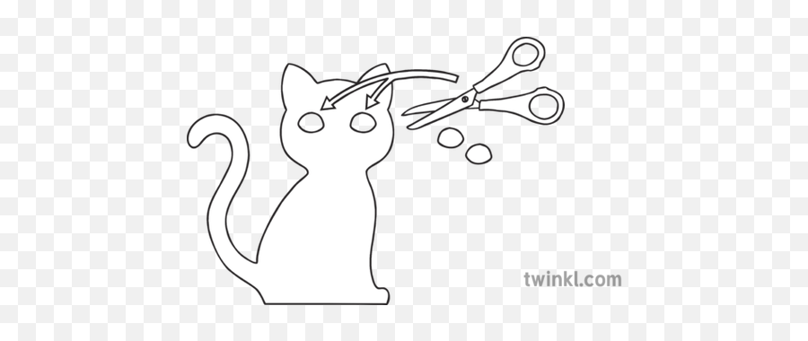 Stage 4 Cat Cutout Craft Activity Halloween Moon Spooky - Dot Png,Halloween Cat Png