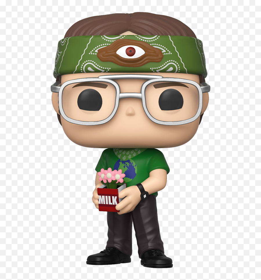 The Office - Dwight Schrute Recyclops Funko Pop Png,Dwight Schrute Transparent