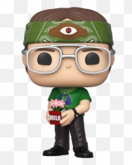 The Office - Dwight Schrute Recyclops Funko Pop Png,Dwight Schrute Transparent