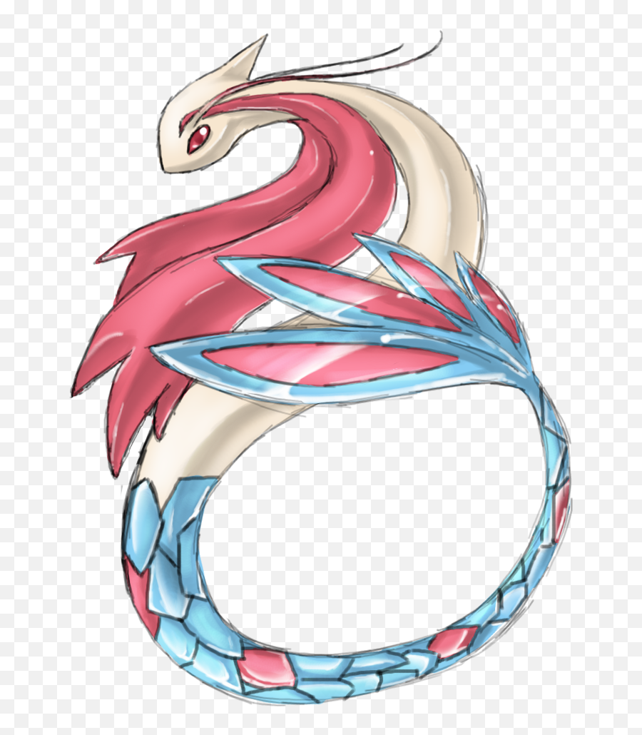 Download Pokemon Milotic Fanart - Pokemon Milotic Fan Art Png,Milotic Png